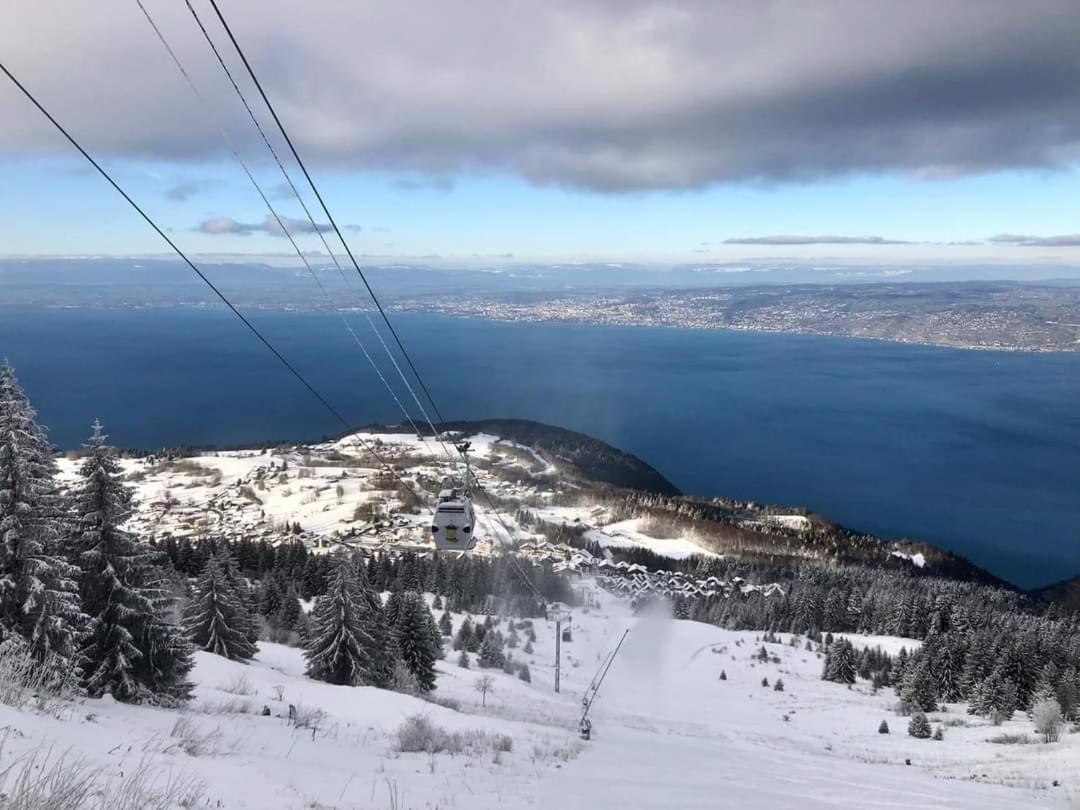 Votre Studio Balneo Bien-Etre A La Montagne Thollon-les-Memises Exteriér fotografie