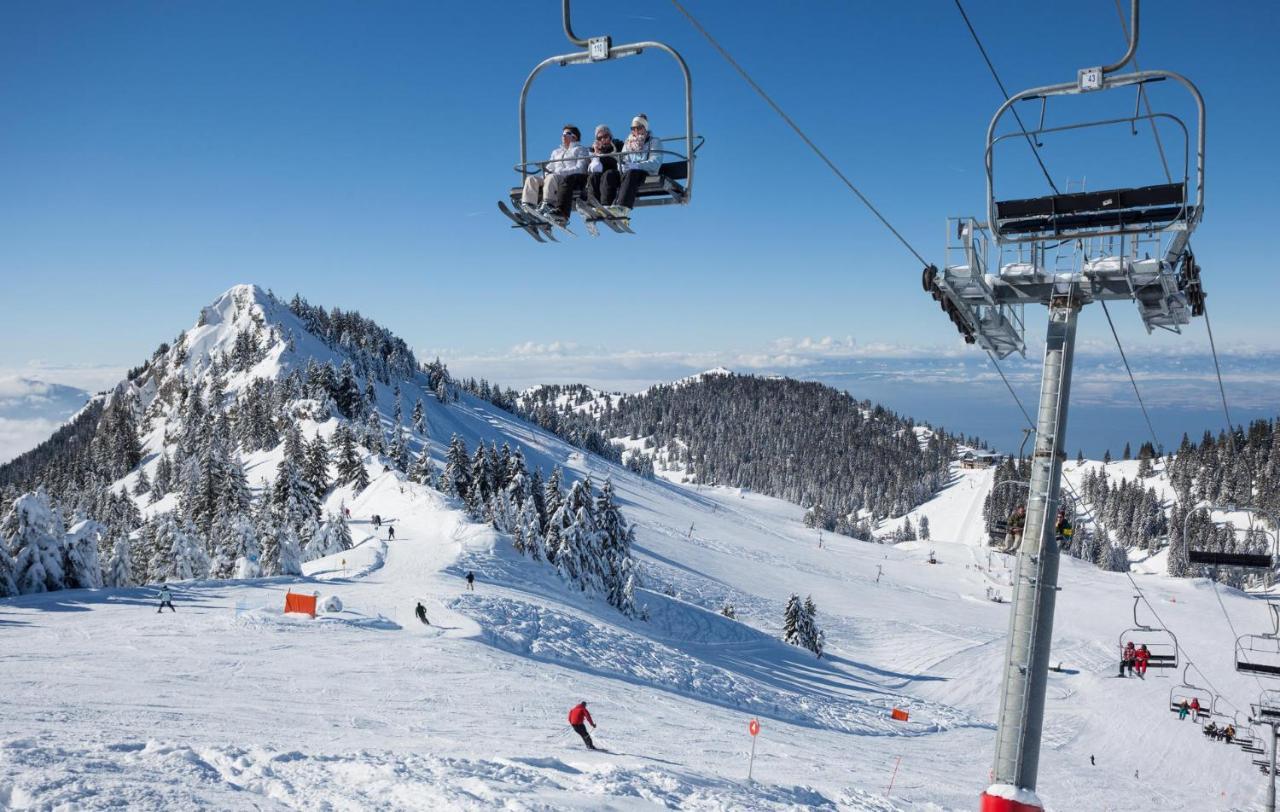 Votre Studio Balneo Bien-Etre A La Montagne Thollon-les-Memises Exteriér fotografie