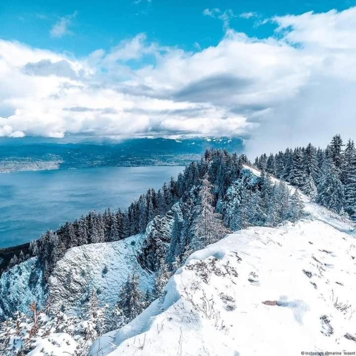 Votre Studio Balneo Bien-Etre A La Montagne Thollon-les-Memises Exteriér fotografie